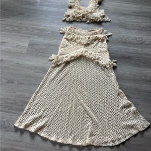 Charming Cream 2 piece set